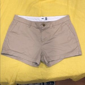 OLD Navy Khaki Shorts Tan 10